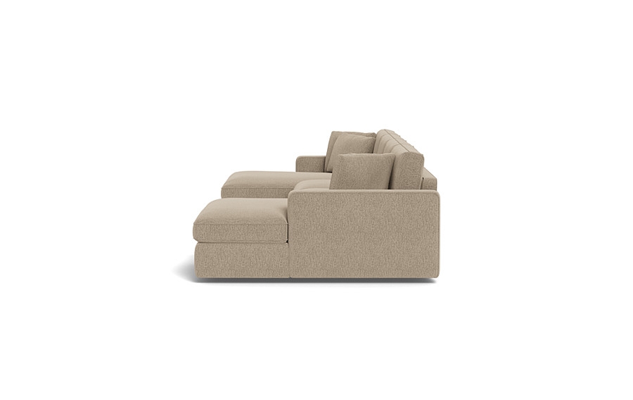 James 3-Piece 4-Seat U Chaise Sectional - Image 3