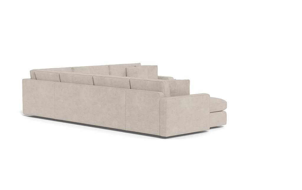 James 4-Piece 5-Seat Corner Chaise Sectional Left with Storage - Image 2