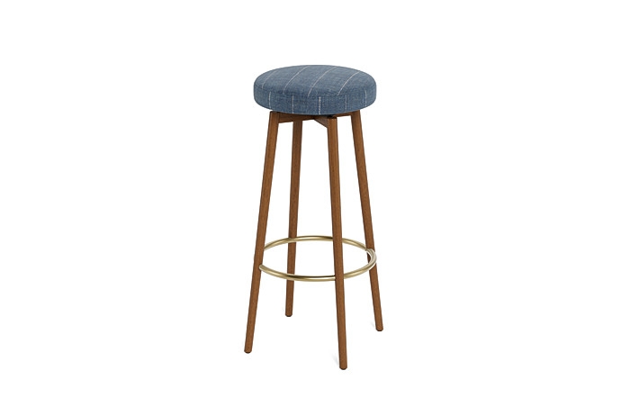 Caspine Upholstered Counter Stool - Image 2