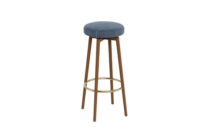 Caspine Upholstered Counter Stool - Image 4
