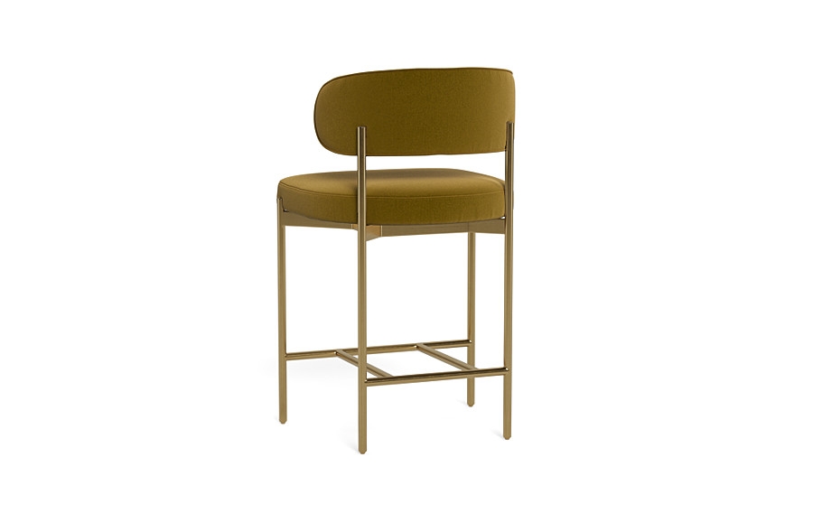 Hollis Metal Framed Upholstered Counter Stool - Image 2