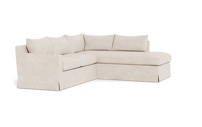 Sloan Slipcovered 3-Seat  Bumper Sectional - Image 4