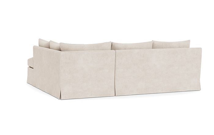Sloan Slipcovered 3-Seat  Bumper Sectional - Image 2