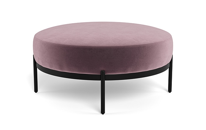 Kyle Round Coffee Table Ottoman - Image 3