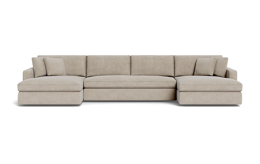 James 3-Piece 4-Seat U Chaise Sectional - Image 0