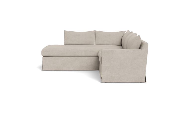 Sloan Slipcovered 3-Seat  Bumper Sectional - Image 3