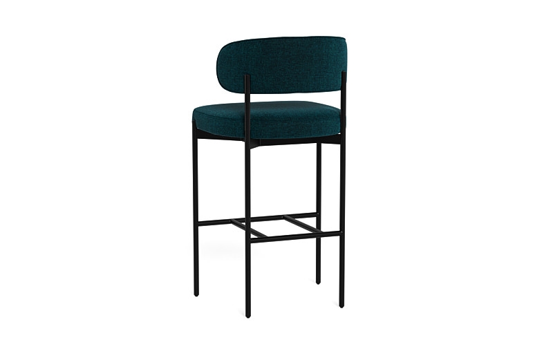 Hollis Metal Framed Upholstered Bar Stool - Image 4