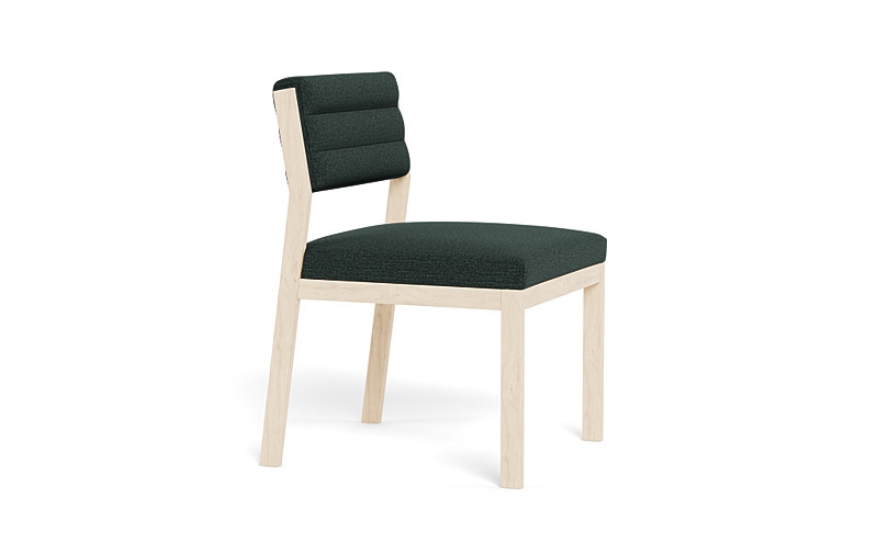 Nora Upholstered Armless Chair - Image 1