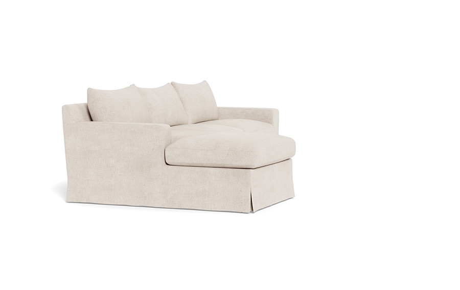 Sloan Slipcovered  Chaise Sectional - Image 3