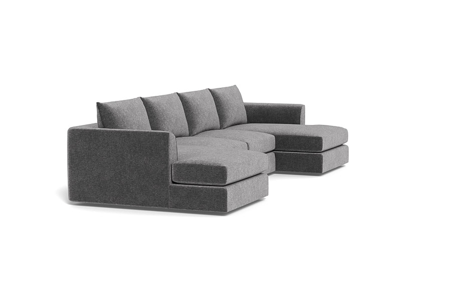 Beckham Modular U-Chaise 4 Seat Sectional - Image 3