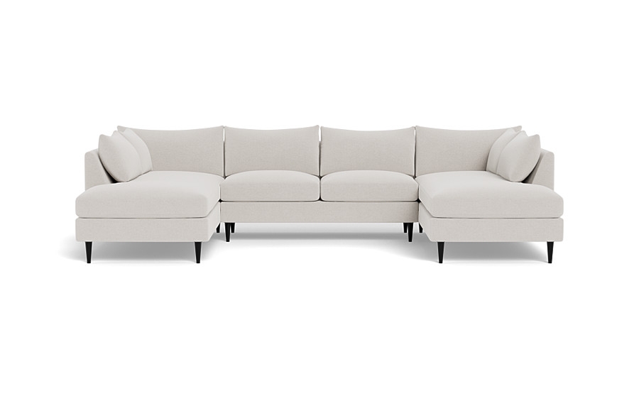 Sloan 3-Piece U-Bumper Sectional - Image 0