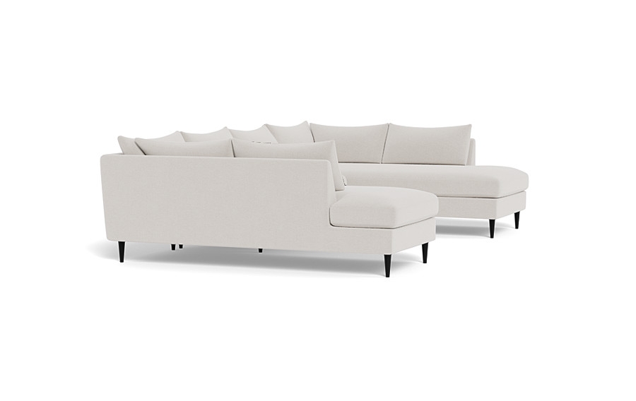 Sloan 3-Piece U-Bumper Sectional - Image 2
