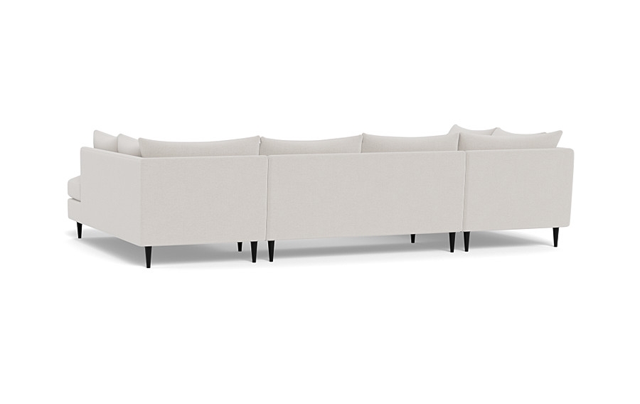 Sloan 3-Piece U-Bumper Sectional - Image 1