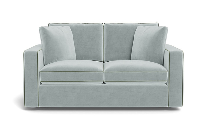 James Loveseat with Contrast Piping - Image 0