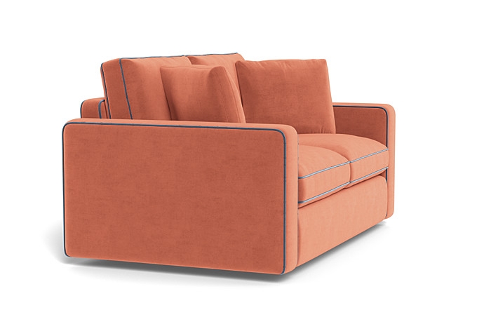James Loveseat with Contrast Piping - Image 2