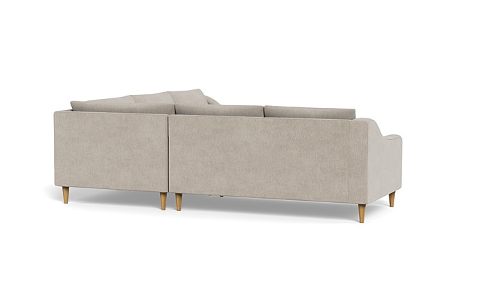 Saylor Slope Arm Corner 4-Seat Sectional Sofa - Image 3