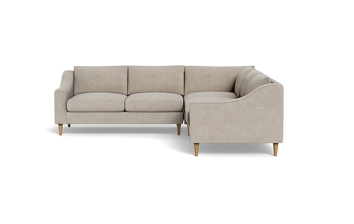 Saylor Slope Arm Corner 4-Seat Sectional Sofa - Image 1