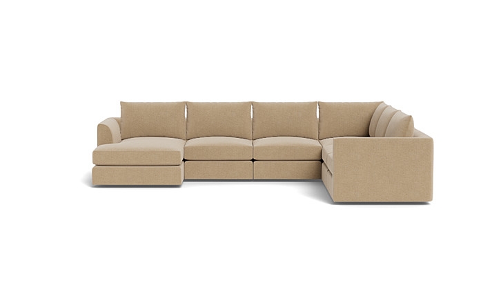 Beckham Modular 5-Seat Corner Left Chaise Sectional - Image 0