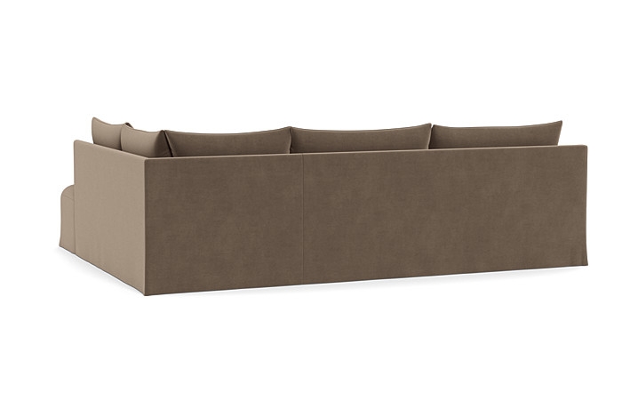 Dixon Slipcovered 3-Seat Right Bumper Sectional - Image 2