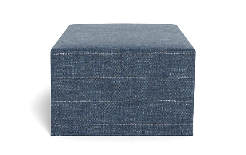 Dixon Slipcovered Rectangle Ottoman - Image 2