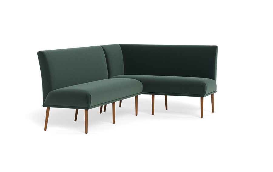 Dorian Upholstered Right Banquette with Tufting Option - Image 3