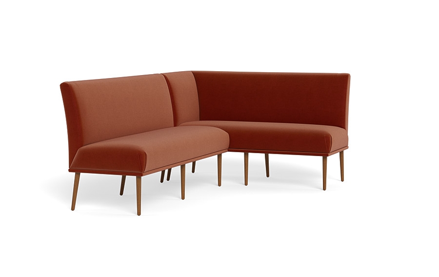 Dorian Upholstered Right Banquette with Tufting Option - Image 4