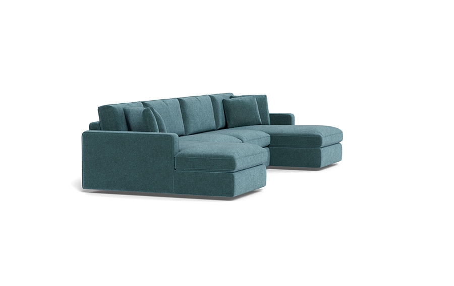 James 3-Piece 4-Seat U Chaise Sectional - Image 3
