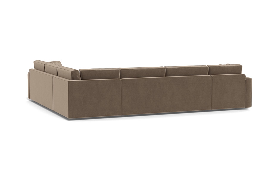 James 4-Piece 5-Seat Corner Chaise Sectional Left - Image 1
