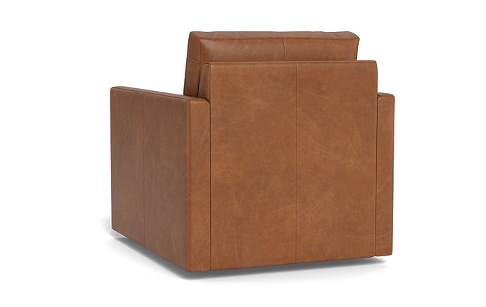 Scarlett Leather Swivel Chair - Image 2