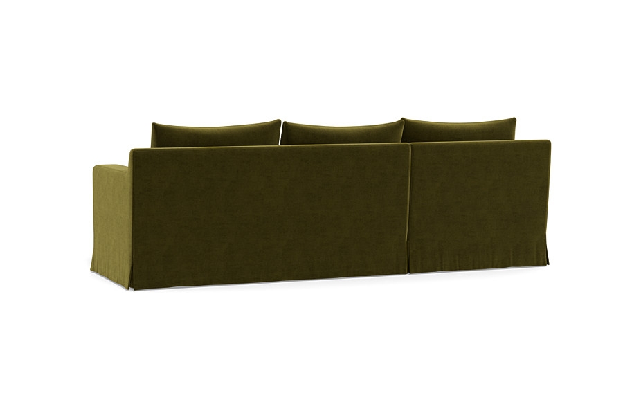 Sloan Slipcovered  Chaise Sectional - Image 2