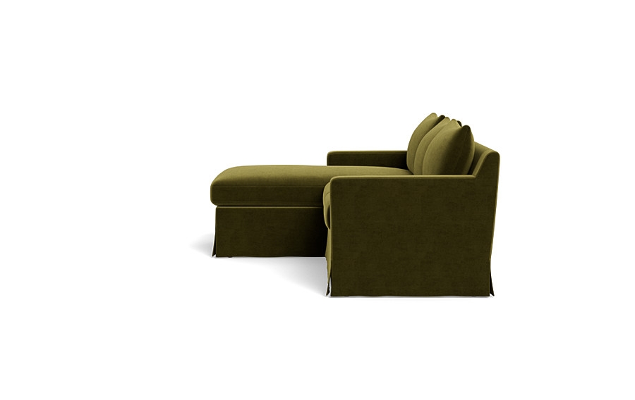 Sloan Slipcovered  Chaise Sectional - Image 4