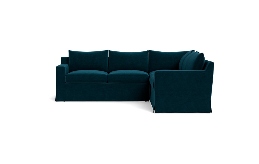 Sloan Slipcovered Corner 4-Seat Sectional Sofa - Image 0