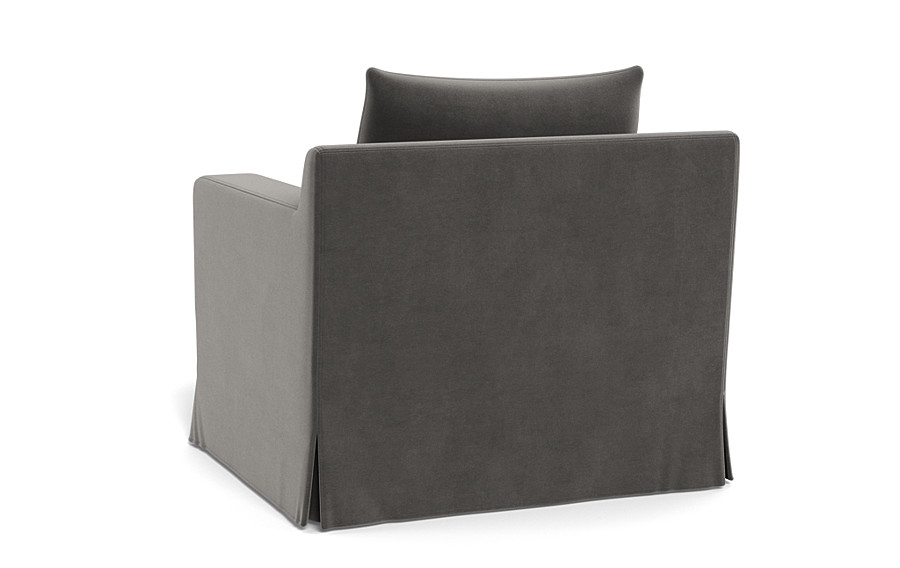 Sloan Slipcovered Swivel Glider Accent Chair - Image 3