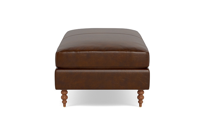 Sloan Leather Ottoman - Image 4