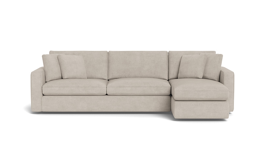 James 3-Seat Right Chaise Sectional with Storage - Image 0