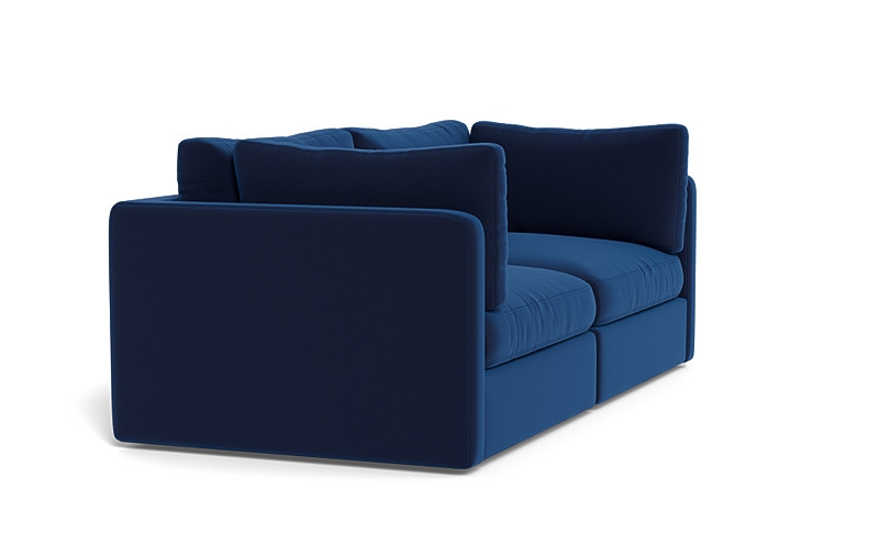 Tatum Modular Fabric Loveseat - Image 1