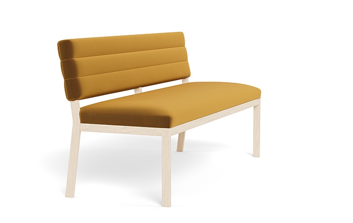 Nora Wood Framed Upholstered Bench - Image 4