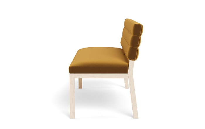 Nora Wood Framed Upholstered Bench - Image 2