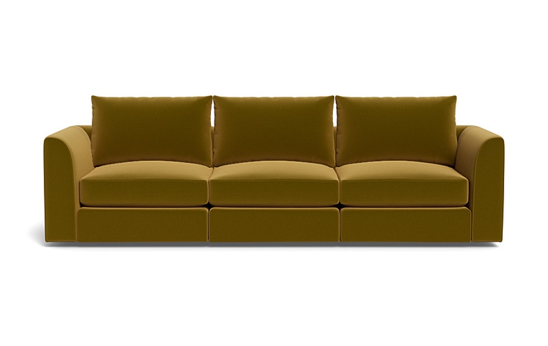 Beckham Modular Fabric 3-Seat Sofa - Image 0