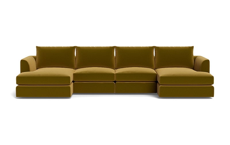 Beckham Modular U-Chaise 4 Seat Sectional - Image 0