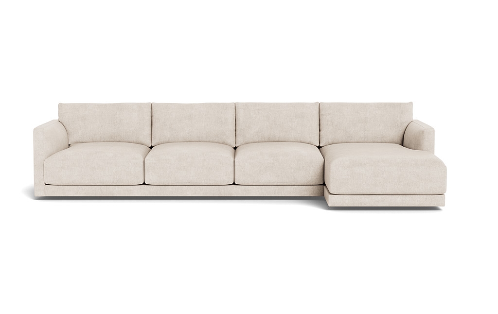 Lukas 4-Seat Right Chaise Sectional - Image 0