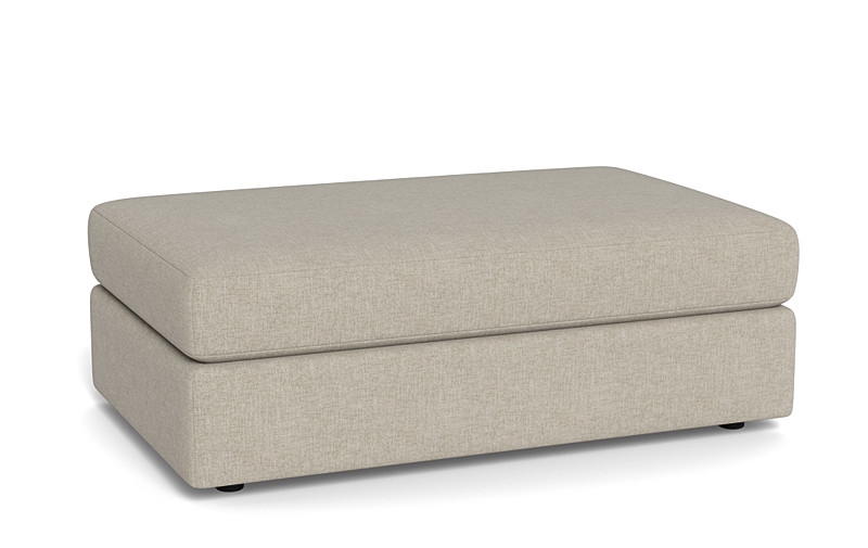 Lee Larger Rectangle Ottoman with Storage Option - Image 1
