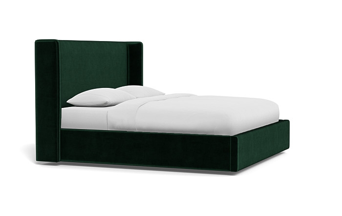Graham Upholstered Bed with Storage Option - Image 1