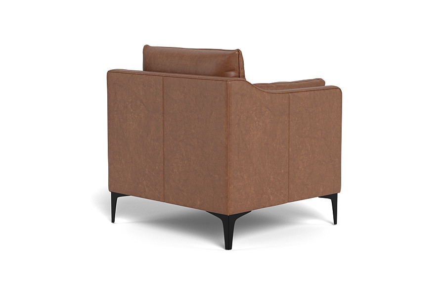 Caitlin Leather Petite Chair by The EverygirlÃ?Â® - Image 4