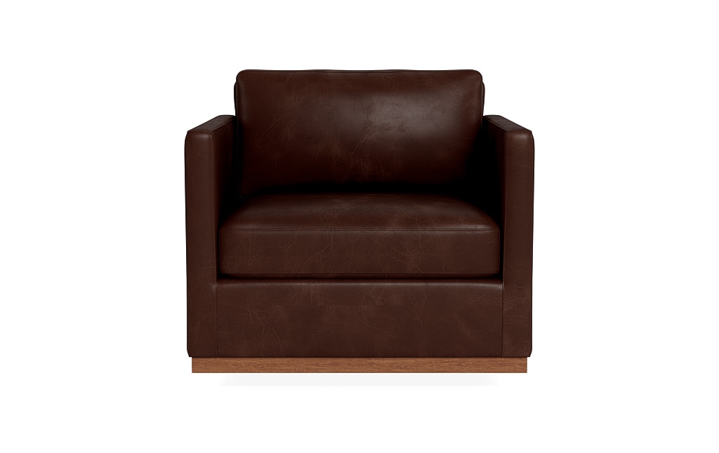Jasper Leather Swivel Chair - Image 0