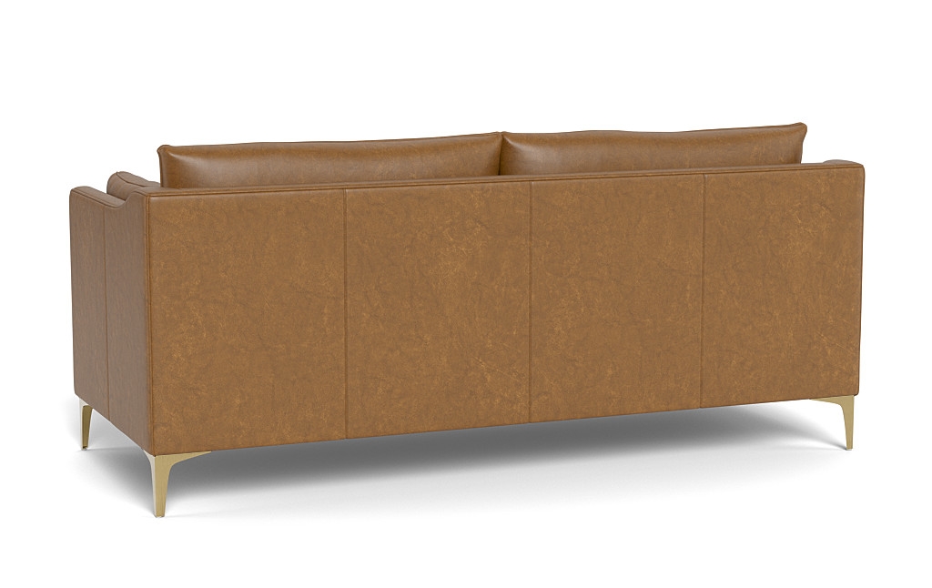 Caitlin Leather Sofa by The Everygirl® - Image 1