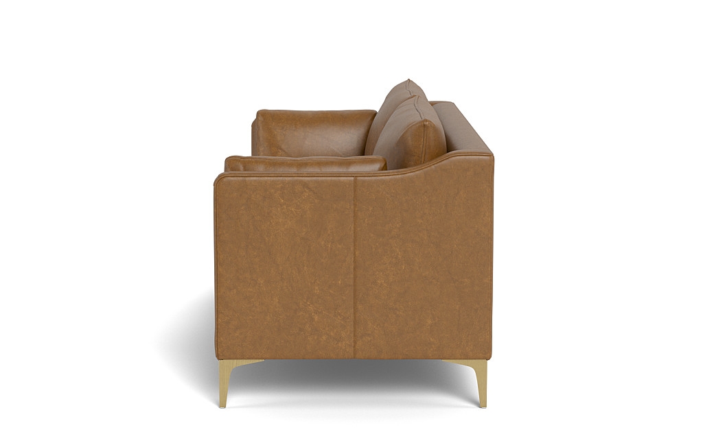 Caitlin Leather Sofa by The Everygirl® - Image 3