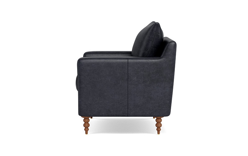 Sloan Leather Petite Chair - Image 1