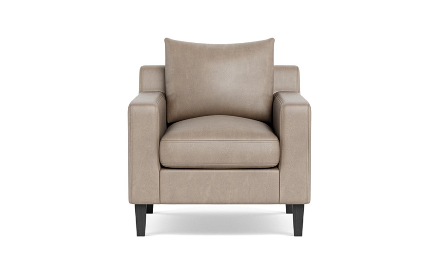 Sloan Leather Petite Chair - Image 0