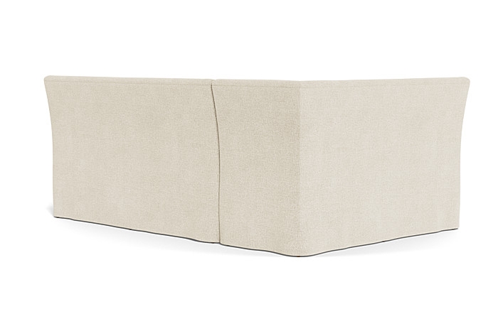 Dorian Slipcovered Left Banquette - Image 3